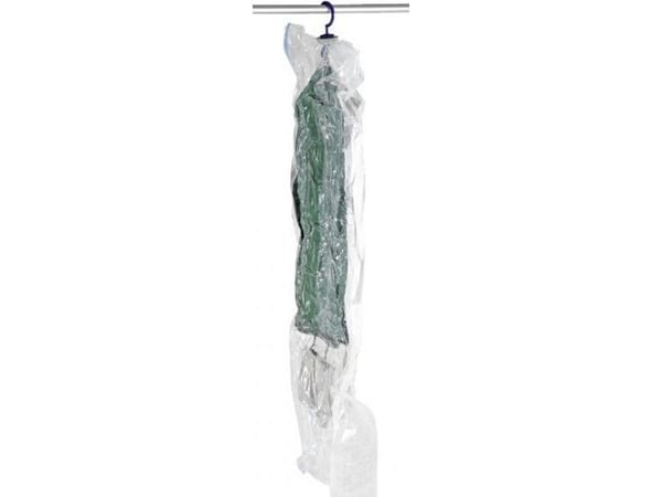 WENKO 3792750100, Myk klesoppbevaringsbag, Gjennomsiktig, Polyamid, Polyethylen, XL, 70 cm, 145 cm