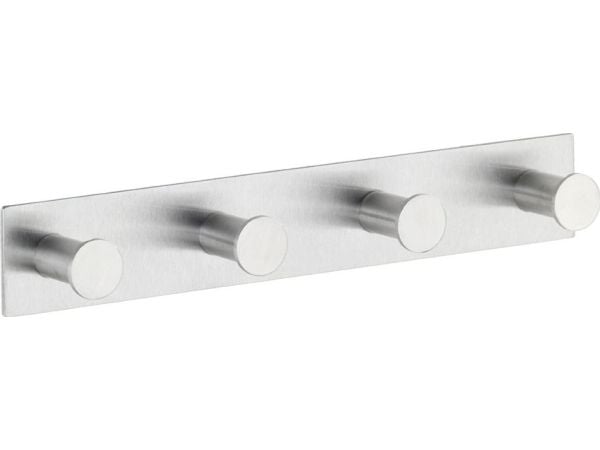 Wenko seinäkoukku Celano Quadro 25,5 cm ruostumatonta terästä matta hopea