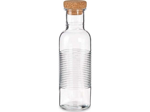 Pasabahce flaske Hoop klar med glasspropp (1070 ml)