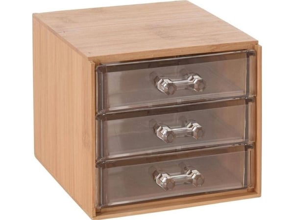 H&S Decoration Bambus smykkeskrin ORGANISATOR 15x12cm