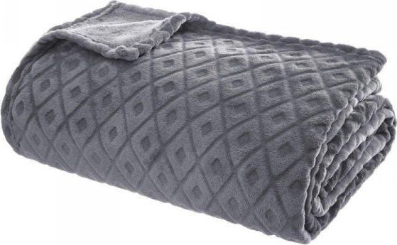 Atmosphera Teppe Atmosphera Plaid Winter Rhombus Szary (230 x 180 cm)