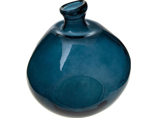Atmosphera Dame Jeanne glassvase 33cm blå