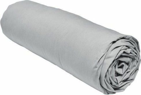 TODAY matchende bunnplate/underdel Percale lys grå 160 x 200 cm