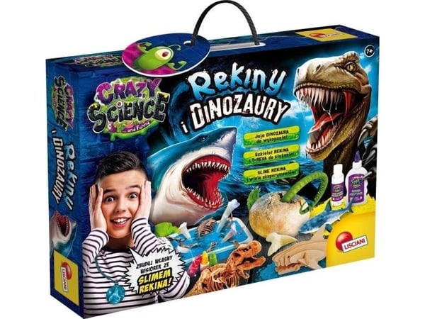 Pedagogisk Lisciani Crazy Science - Haier og dinosaurer