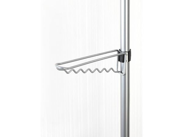 WENKO 6200060100, Metall, 5 kroker, Svart, Grå, Plastikk, Moderne, 610 mm