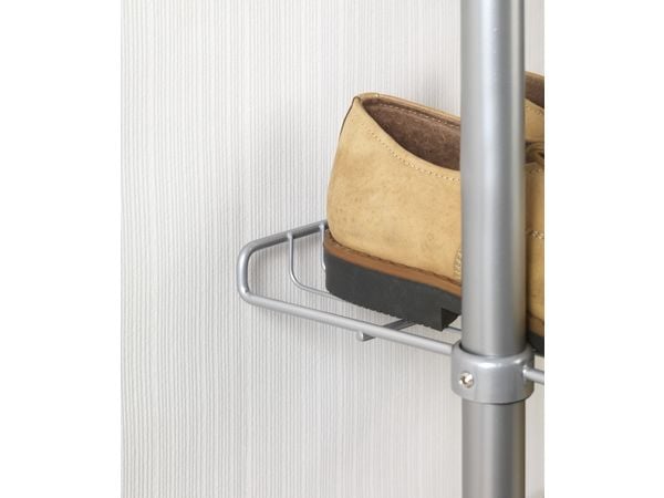 WENKO 6200060100, Metall, 5 kroker, Svart, Grå, Plastikk, Moderne, 610 mm