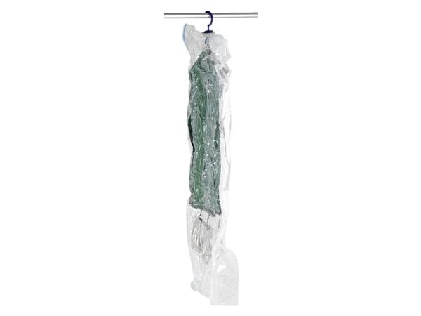 WENKO 3792750100, Myk klesoppbevaringsbag, Gjennomsiktig, Polyamid, Polyethylen, XL, 70 cm, 145 cm