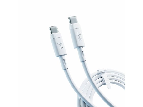 3MK HyperSilicon Kabel USB-C/USB-C kabel hvit 1m 60W 3A