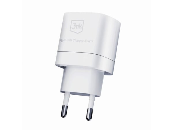 3MK Hyper GaN -laturi 33W Power Delivery -laturi 1xUSB-A + 1xUSB-C