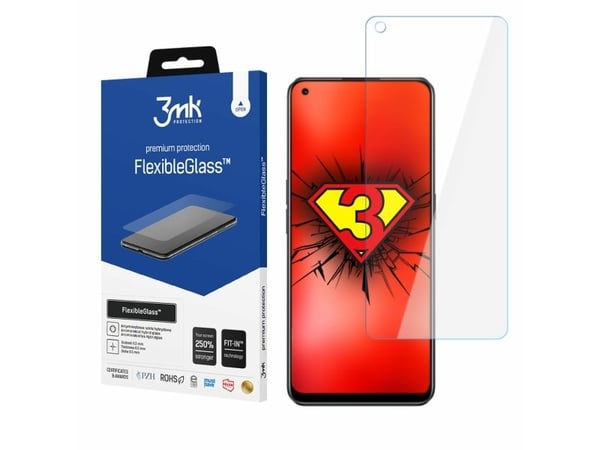 3MK 3MK FlexibleGlass Realme 9 4G Hybrid Glass 3MK 3MK FlexibleGlass Realme 9 4G Hybrid Glass