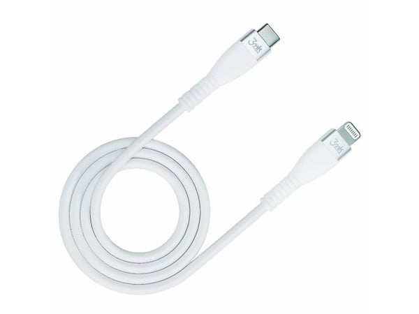 3mk Salama 1.0m 20W 3A valkoinen
