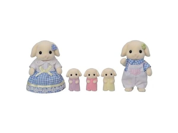 Sylvanian Families Flora Rabbit Family