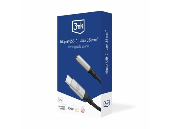 3MK Jack 3.5 mm, 1 styck