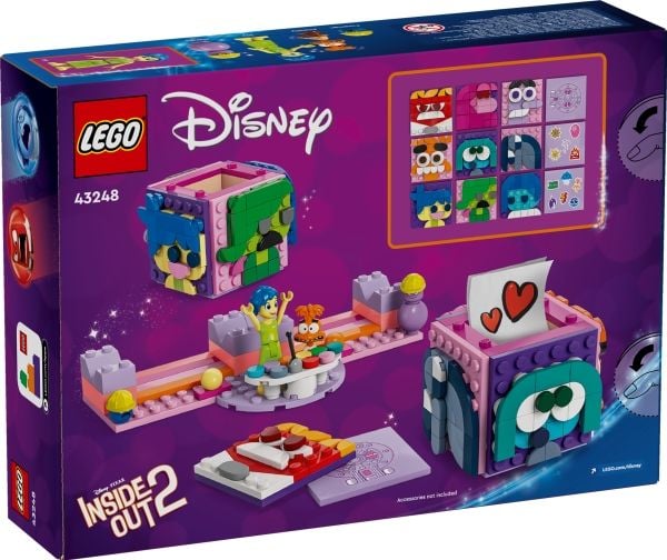 LEGO Disney Pixar 43248 Inside Out 2 ‑tunnekuutiot