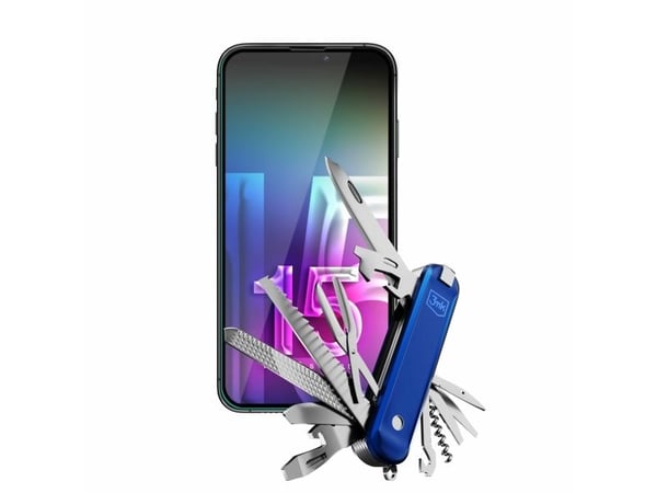 3MK HardGlass Max Lite, iPhone 15, 1 styck
