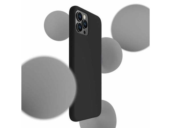 3MK Silicone Case, iPhone 11 Pro Max, Svart