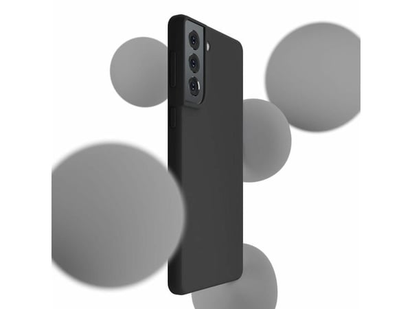 3MK Silicone Case, Galaxy S22 5G, Svart