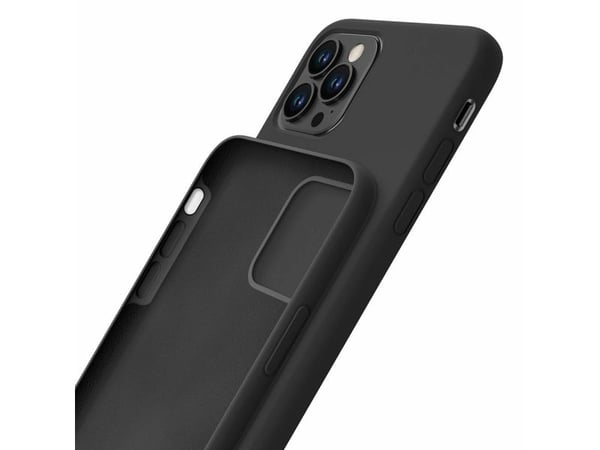 3MK Silicone Case, iPhone 11 Pro, Svart