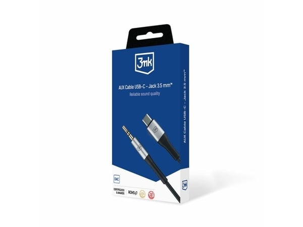 3mk AUX USB-C - 3,5 mm:n liitäntä