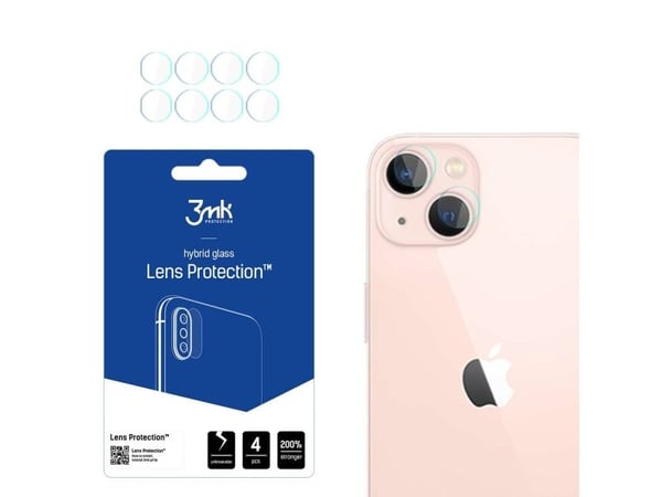 3MK 3mk iPhone 14 kamerabeskyttelse hybrid glass