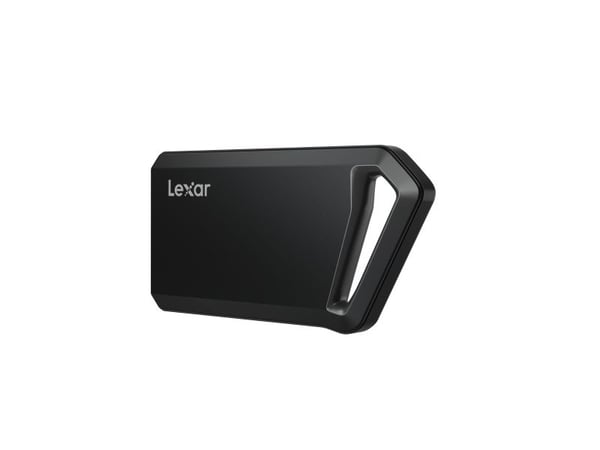 Lexar Professional SL600 - SSD - 2 TB - ekstern (bærbar) - USB 3.2 Gen 2x2 (USB-C kontakt) - 256-bit AES - grafittgrå