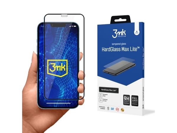 3MK HardGlass Max Lite, iPhone 13 mini, 1 stk