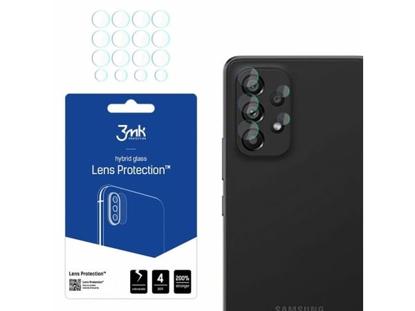 3MK 3MK Lens Protect Sam A33 5G A336 Kameralinsebeskyttelse 4stk