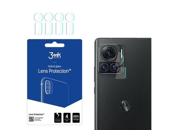 3MK Hybridglass for kameralinse 3MK Lens Protect Motorola Edge 30 Ultra [4 PACK]