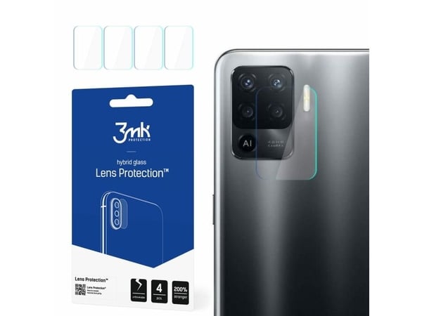 3MK 3MK Lens Protect Oppo Reno 5 Lite kameralinsebeskyttelse 4stk