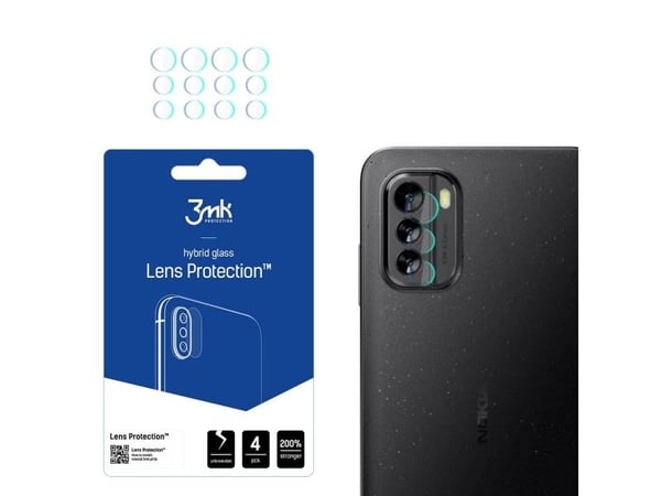 3MK Hybridilasi kameran linssille 3MK Lens Protect Nokia G60 5G [4 PACK]
