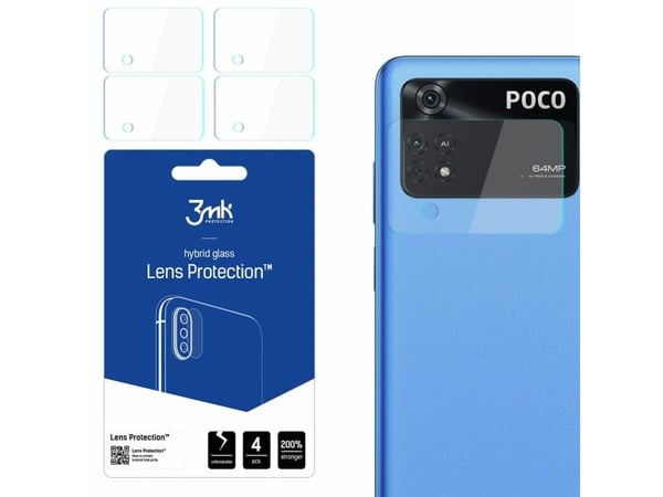 3MK 3MK Lens Protect Xiaomi POCO M4 Pro Kameralinsebeskyttelse 4stk
