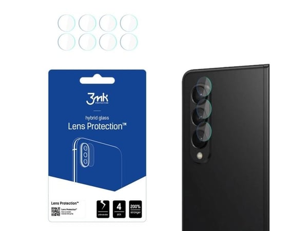3MK 3MK Lens Protect Sam Z Fold5 (front) kameralinsebeskyttelse 4 stk