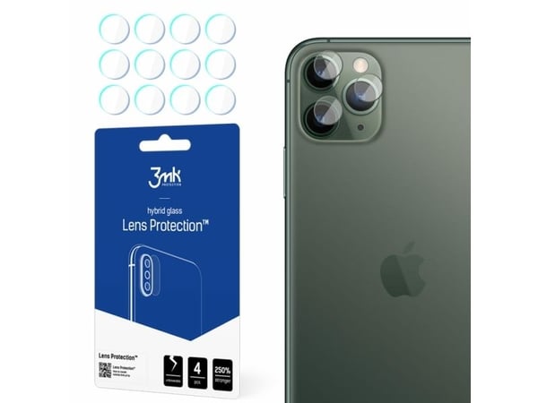 3MK HYBRID GLASS 3MK FG KAMERA LENS IPHONE 11 PRO MAX