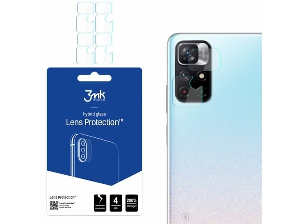 3MK Glass x4 kameralinse 3mk linsebeskyttelse for Xiaomi Redmi Note 11 5G