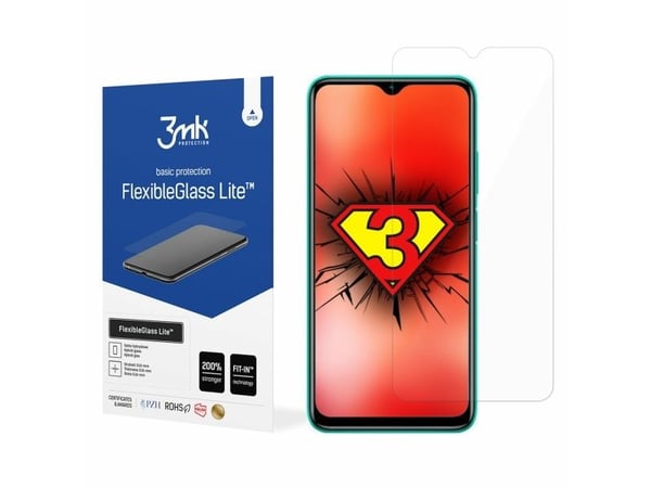 3MK FlexibleGlass Lite, Redmi 9T, 1 stykker 3MK FlexibleGlass Lite, Redmi 9T, 1 stykker