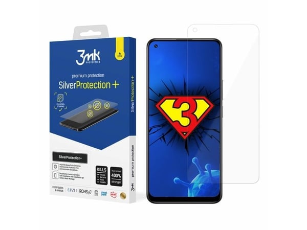3MK SilverProtection+, Realme 8 4G, 1 styck 3MK SilverProtection+, Realme 8 4G, 1 styck