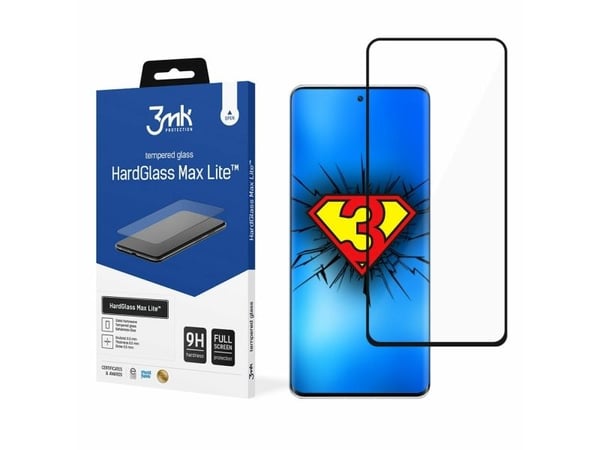 3MK Xiaomi 12 Lite herdet glass - 3MK HardGlass Max Lite 3MK Xiaomi 12 Lite herdet glass - 3MK HardGlass Max Lite