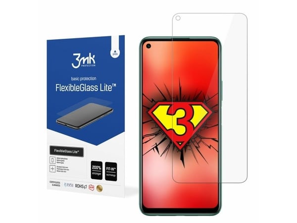 3MK 3MK FlexibleGlass Lite Huawei P40 Lite 5G Hybrid Glass Lite