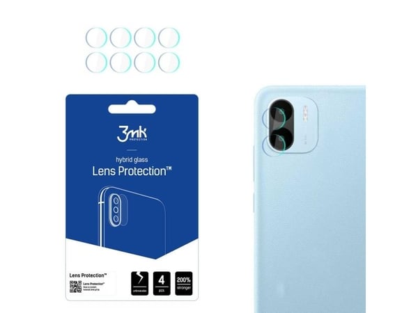 3MK 3MK Lens Protect Redmi A2/A2+ Kameralinsebeskyttelse 4 stk.