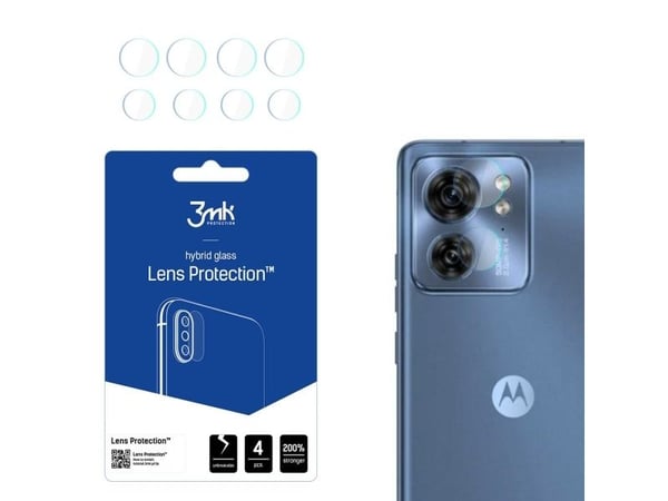 3MK Kameralinsebeskyttelse 4 stk Lens Protect Motorola Edge 40