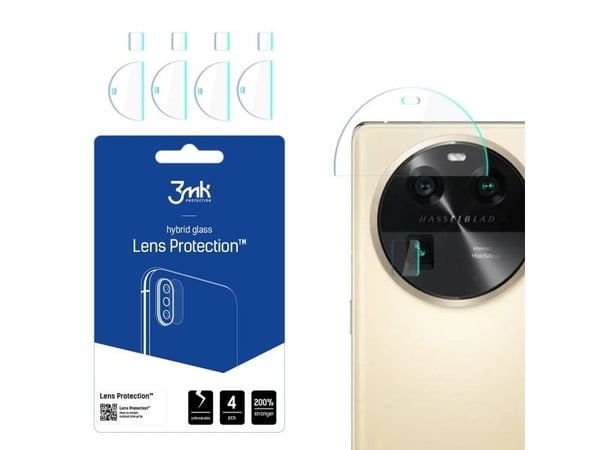 3MK 3MK Lens Protect Oppo Find X6 Kameralinsebeskyttelse 4 stk