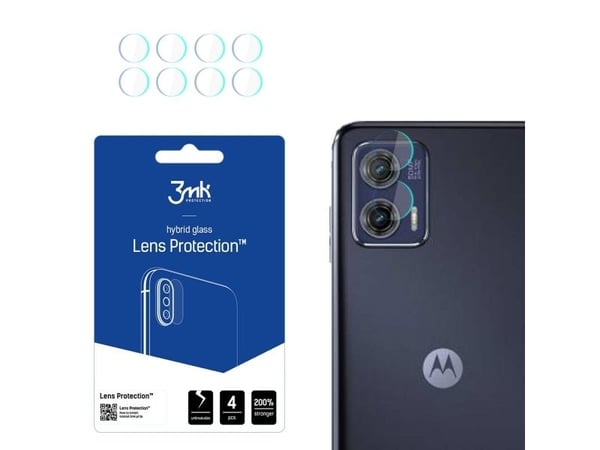 3mk Lens Protection™ hybridkameralinsglas för Motorola Moto G73 5G