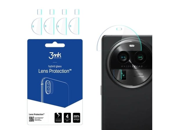 3MK 3MK Lens Protect Oppo Find X6 Pro Suojaus kameran objektiiville 4kpl