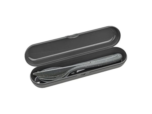 koziol Bestikksett KLIKK READY 7070701 askegrå (7070701)