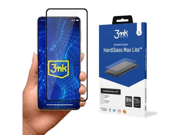 3mk HardGlass Max Lite beskyttelsesglass for Samsung Galaxy S21+ 5G