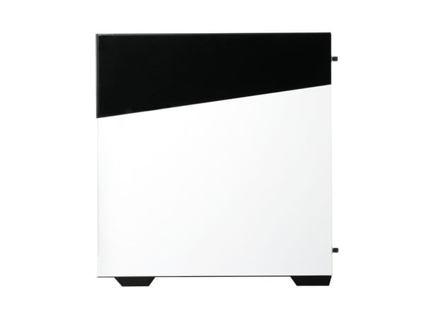 Enermax ENERMAXK8 - Tower - ATX - sidepanel med vindu (herdet glass) - ingen strømforsyning (ATX) - snøhvitt, svart - USB/lyd