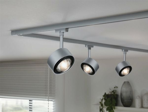 Paulmann Aldan LED-skinnspott URail 8 W LED (RGB) Krom (matt)