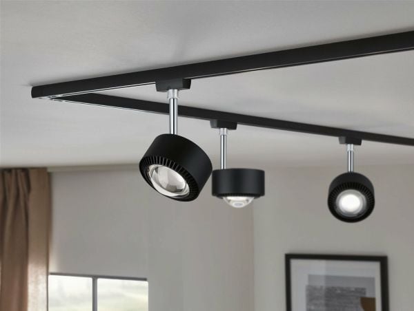 Paulmann Aldan LED-skinnespot URail 8 W LED (RGB) Sort (matt)