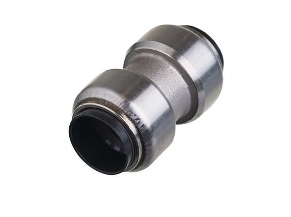 Roth rostfri insticksfitting skarvkoppling 18 mm