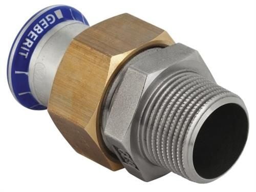 Geberit 35335, Slanganslutning, Rostfritt stål